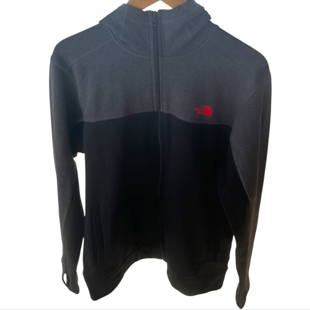 The North Face Black & Grey Zip Up Hoodie